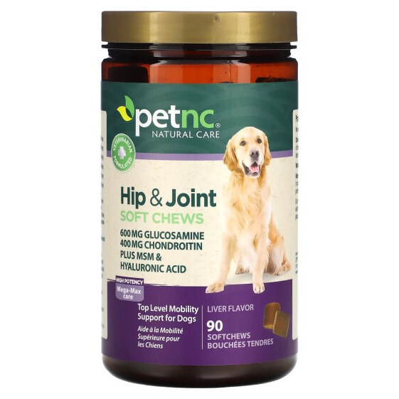 Витамины и добавки petnc NATURAL CARE Hip & Joint, High Potency, Liver, 90 мягких жевательных таблеток