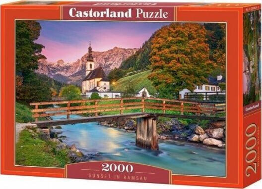 Castorland Puzzle 2000 elementów Sunset in Ramsau