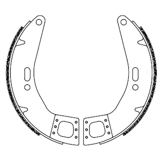 FERODO Eco FSB893EF brake shoes