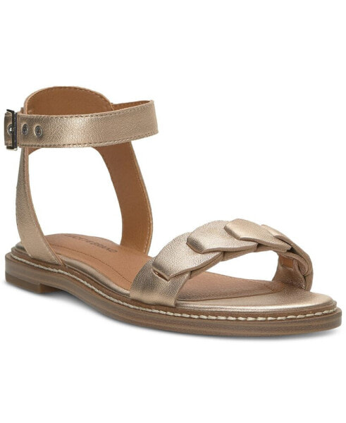 Women's Kyndall Ankle-Strap Flat Sandals