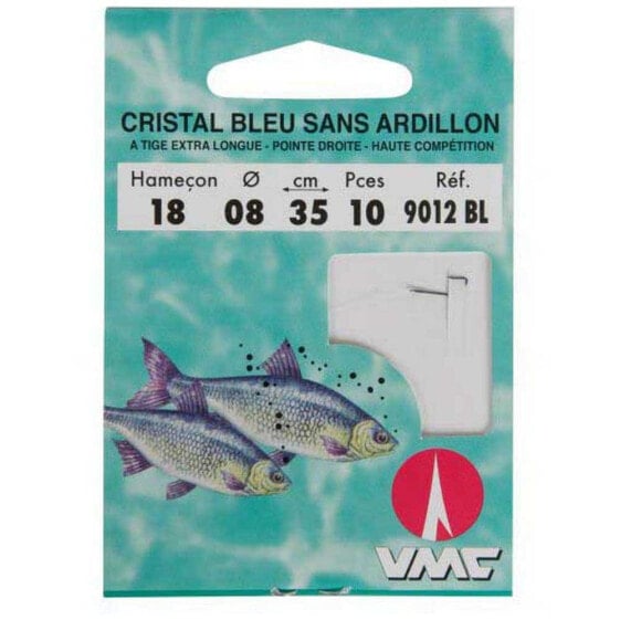 RAGOT Cristal Blue Barbless SA9012BL Tied Hook 0.35 m 0.080 mm