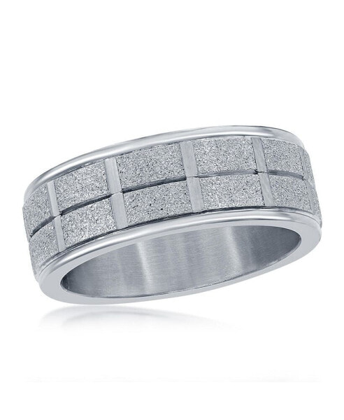 Stainless Steel Sand Blasted Ring