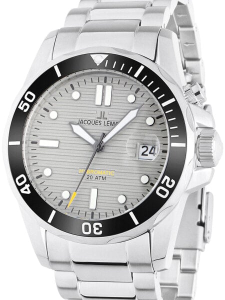 Часы наручные Jacques Lemans Hybromatic Diver 1-2170H 41 мм 20ATM