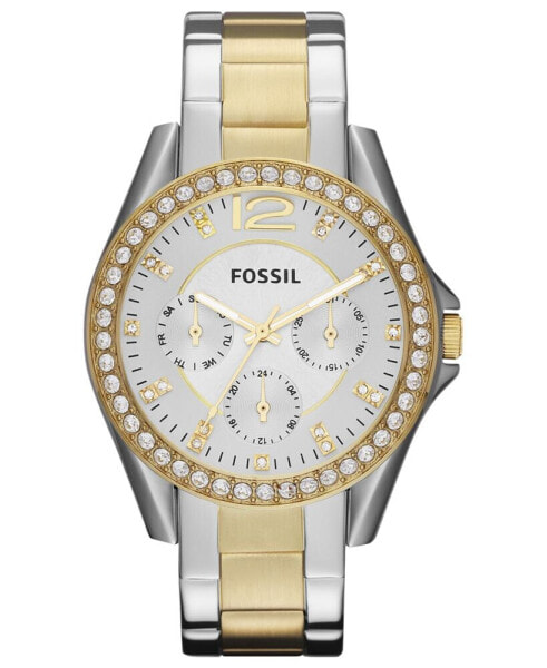 Часы Fossil Riley Two Tone Stainless Steel 38mm