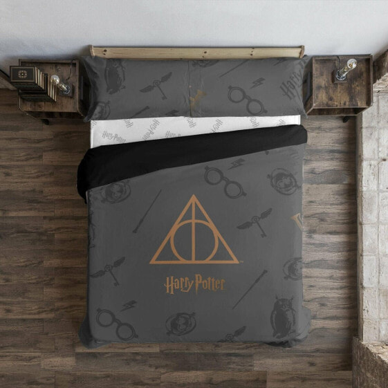 Пододеяльник Harry Potter Deathly Hallows Разноцветный 155 x 220 cm 90 кровать