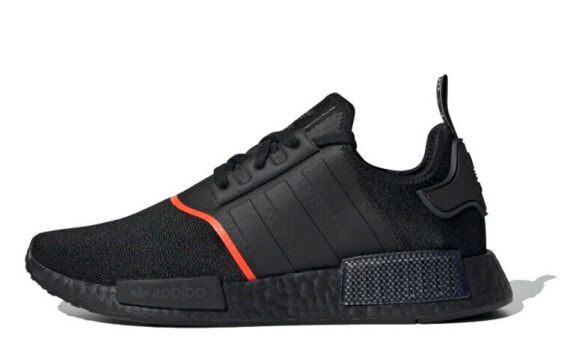 Кроссовки Adidas NMD_R1 Черные_features: 防滑, легкий, низкие, унисекс