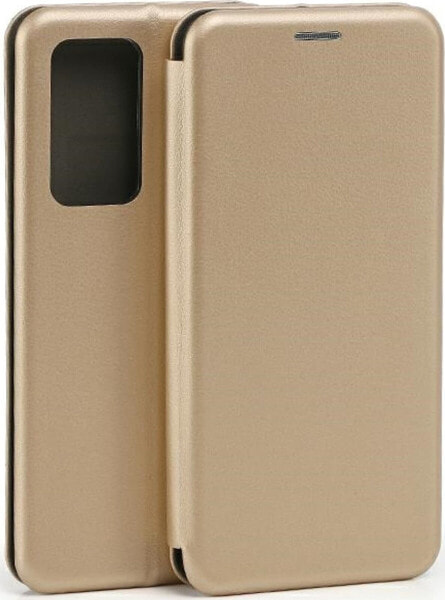 Beline Beline Etui Book Magnetic Oppo Reno6 Pro złoty/gold