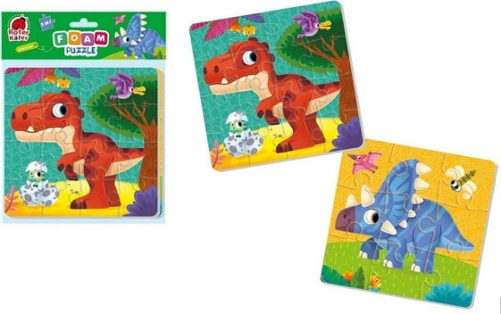 Roter Kafer Piankowe puzzle 2w1"Dinozaury" RK6050-06