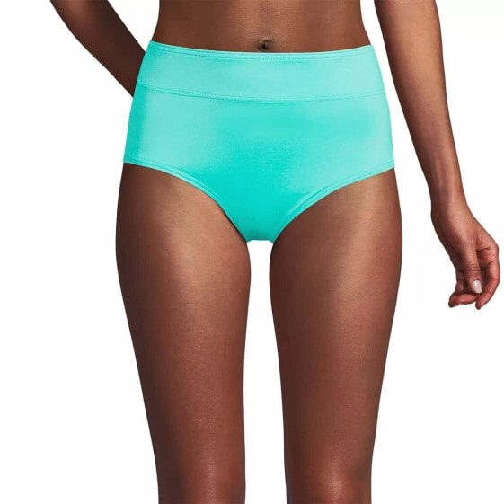 Bleu by Rod Beattie 300509 Women's Foldover Hipster Bikini Bottoms Blue Size 10