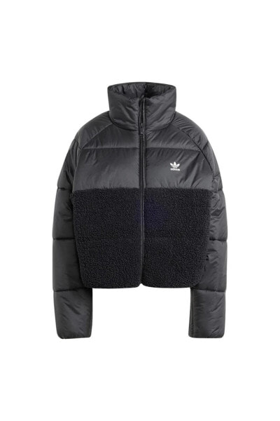 Куртка спортивная Adidas Siyah Kadın Dik Yaka Mont Is5257