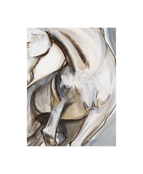Jennifer Paxton Parker Horse Abstraction II Canvas Art - 20" x 25"