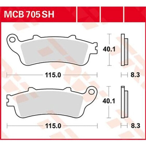 TRW Performance Street & Road Tracks Honda CB 1100 SF X-11 02 Sintered Rear Brake Pads