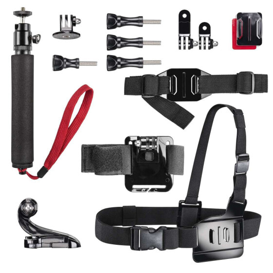 mantona Set GoPro Inline Skating - Camera kit - 114 g - Black,Red