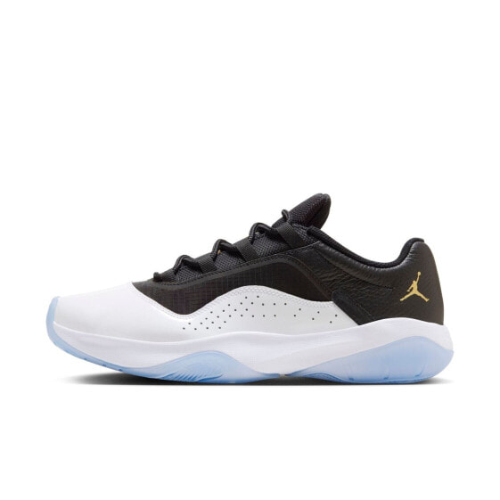 [DN4180-070] Mens Air Jordan RETRO 11 CMFT LOW 'BLACK WHITE GOLD'