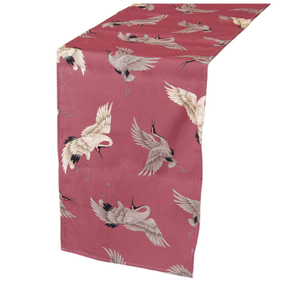 Table Runner Alexandra House Living Pink Textile 33 x 180 cm Cotton Heron