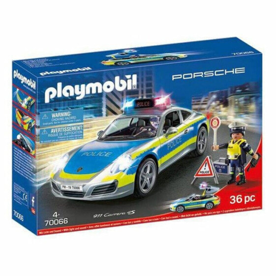Игровой набор Playmobil Porsche 911 Carrera 4S Police 70066 (Police Action) (Полицейское действие)