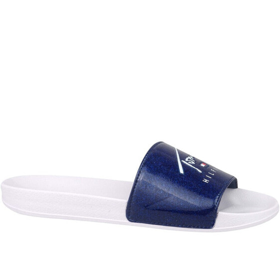 Tommy Hilfiger Smile Print Pool Slide