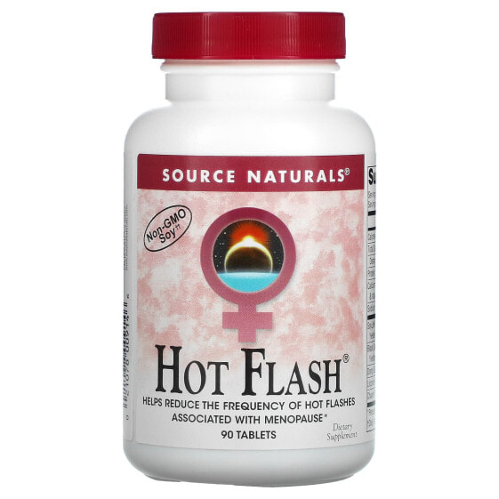 Витамины для женского здоровья Source Naturals Hot Flash, 90 таблеток
