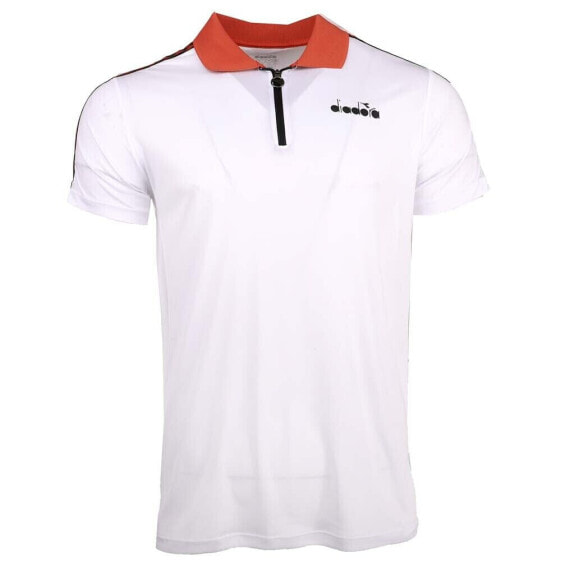 Diadora Challenge Tennis Short Sleeve Polo Shirt Mens Size XS Casual 176853-200