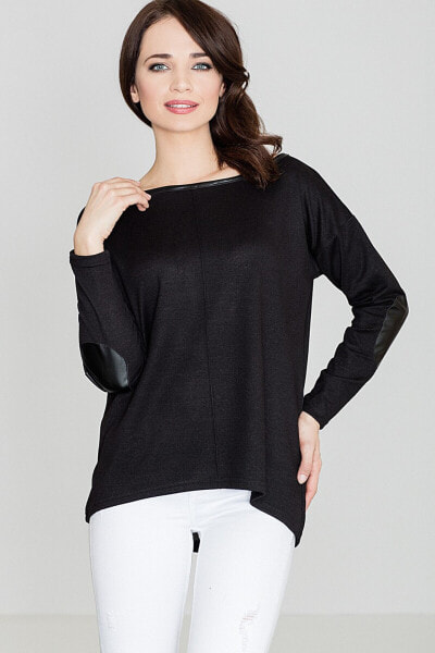 Sweter K118 Czarny