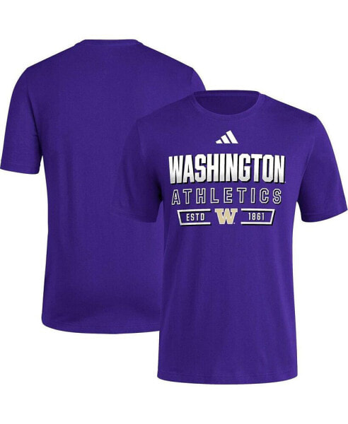 Men's Purple Washington Huskies Head of Class Fresh T-shirt