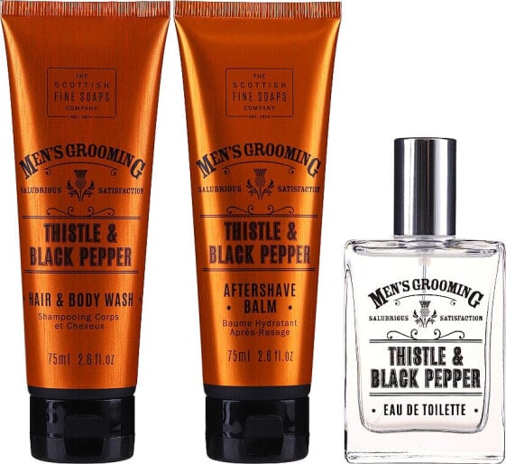 Scottish Fine Soaps Men’s Grooming Thistle & Black Pepper