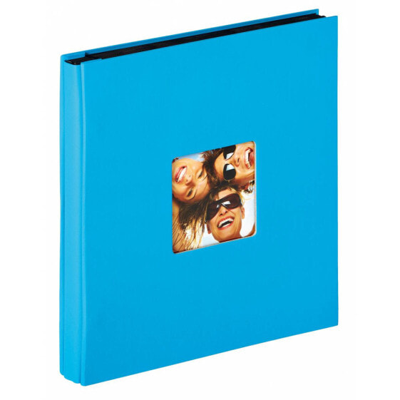 Walther Fun - Light Blue - 400 sheets - 10x15cm - Case binding - Paper - Black