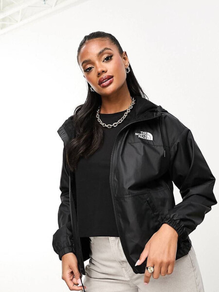 The North Face Sheru wind breaker jacket in black