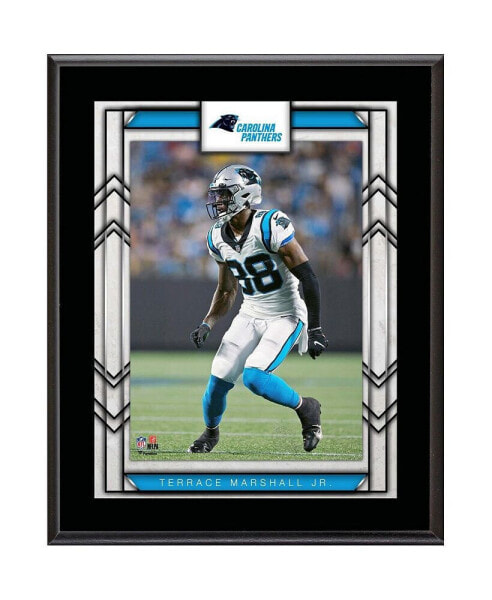 Terrace Marshall Jr. Carolina Panthers 10.5" x 13" Sublimated Player Plaque