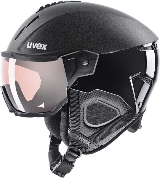 uvex instinct Visor Pro V - Ski Helmet for Men and Women - with Visor - Individual Size Adjustment