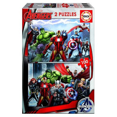 AVENGERS 2 Puzzles Of 100 Pieces Avengers