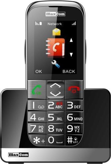 Мобильный телефон Maxcom MM720BB Черный