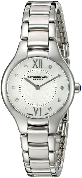 RAYMOND WEIL Women's 5127-ST-00985 Noemia Analog Display Swiss Quartz Silver ...