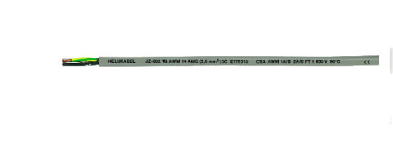 Helukabel 83082 - Medium voltage cable - Grey - Polyvinyl chloride (PVC) - Cooper - 600 V - 6000 V