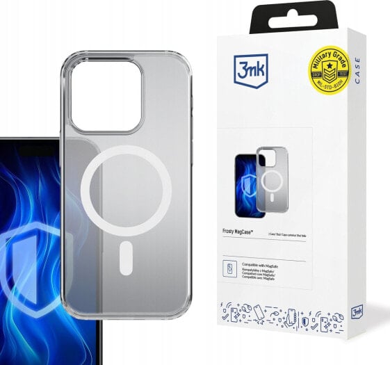 3MK 3MK Frosty MagCase iPhone 16 Pro biały/white