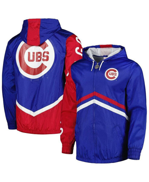 Men's Royal Chicago Cubs Undeniable Full-Zip Hoodie Windbreaker Jacket