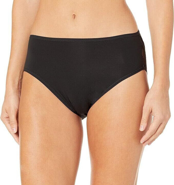 Natori 301794 Women's Bliss Perfection: French Cut PK, Black/Cafe/ OS 2 pack