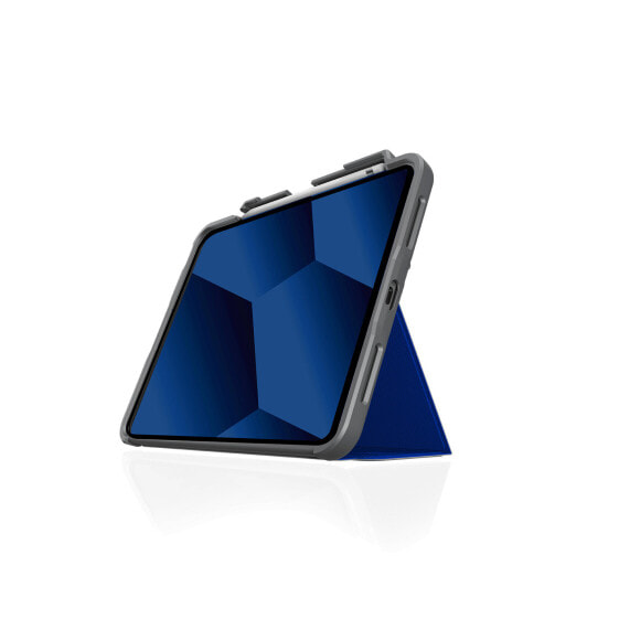 STM Goods Dux Plus Case| Apple iPad 10.9" 2022| midnight blau/transparent|