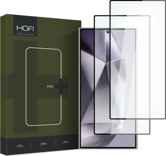 Hofi Szkło hartowane Hofi Glass Pro+ Samsung Galaxy S24 Ultra Black [2 PACK]