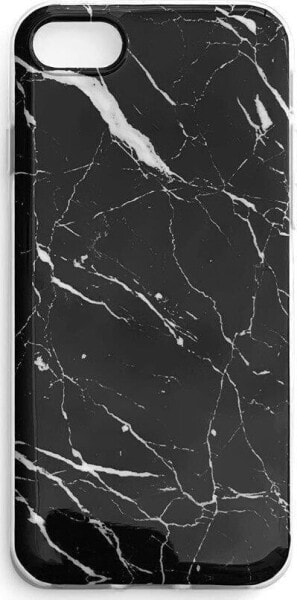 Wozinsky Wozinsky Marble żelowe etui pokrowiec marmur Samsung Galaxy A22 4G czarny