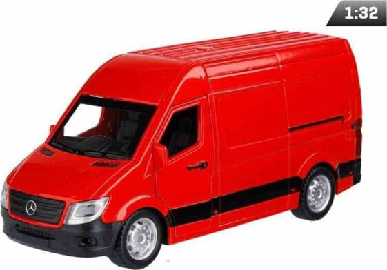 Daffi Model MercedesBenzSprinter 1:32 czerw B-947 29477