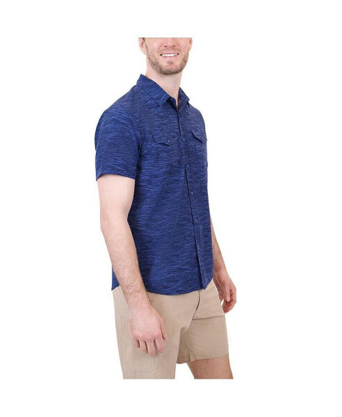 Men's Two-Pocket Sun Protection Button Down Shirt