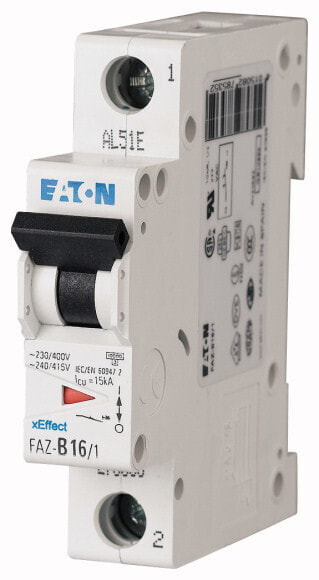 Eaton FAZ-S1/1 - Miniature circuit breaker - Type S - IP20