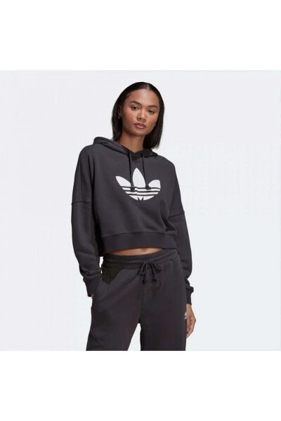 Толстовка женская Adidas Cropped Sweatshirt HU1609