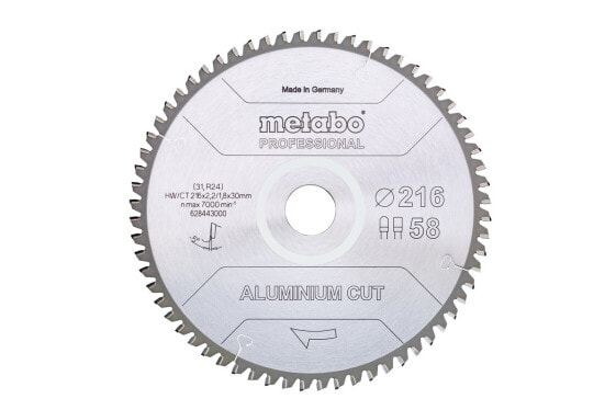 Metabo 628447000 - Aluminium - 25.4 cm - 3 cm - 2.4 mm - Metabo - KS 254 Plus / KGS 254 M / KGS 254 Plus / KGS 254 I Plus
