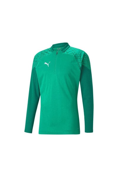 Teamcup Training 1/4 Zip Top Erkek Futbol Uzun Kollu Antrenman Üstü 65798205 Yeşil