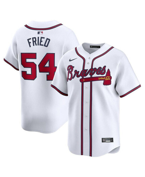 Men's Max Fried White Atlanta Braves Home Limited Player Jersey