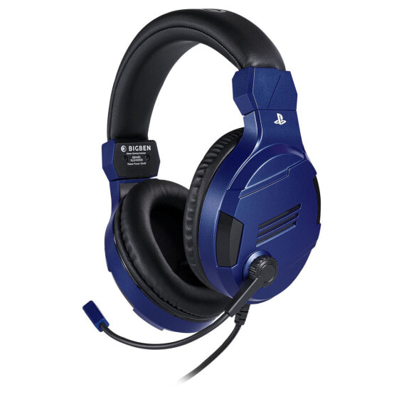 Наушники для игр с микрофоном NACON PS4OFHEADSETV3BLUE синие 2,2 м