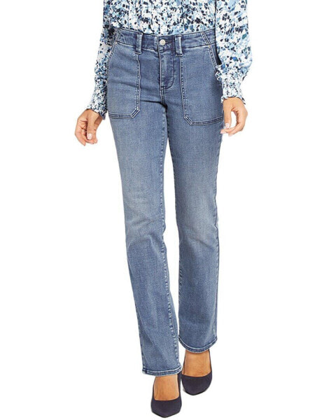 Nydj Marilyn Pristine Straight Leg Jean Women's 00