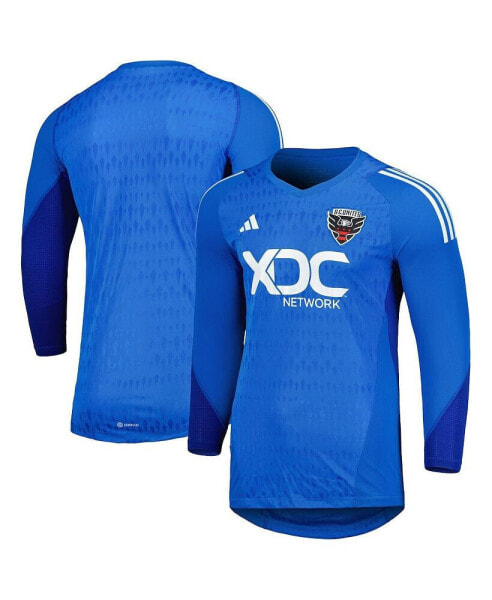 Men's Blue D.C. United 2023 Goalkeeper Long Sleeve Replica Jersey